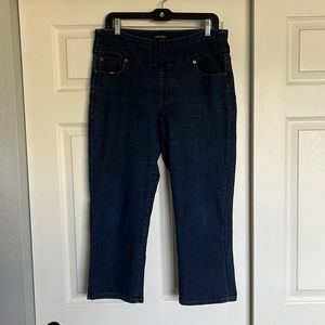 Chadwick’s denim Capri pants.